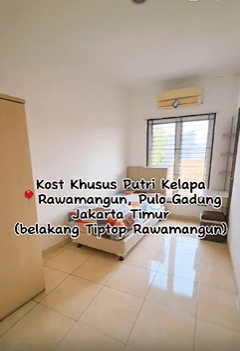 Kost  putri Rawamangun -